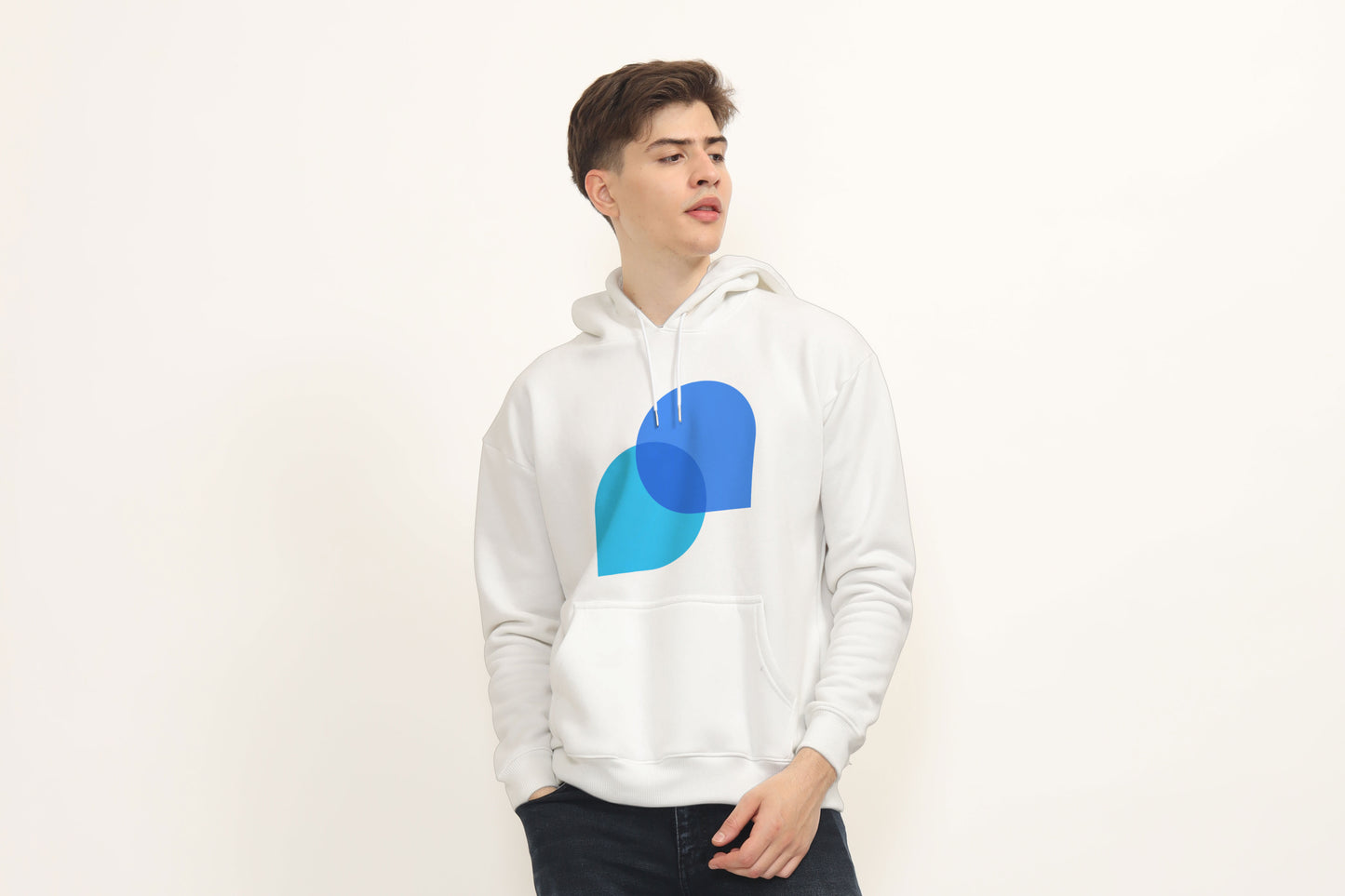 White Men Tidio Hoodie