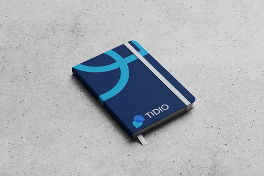 Darkblue Tidio Notebook