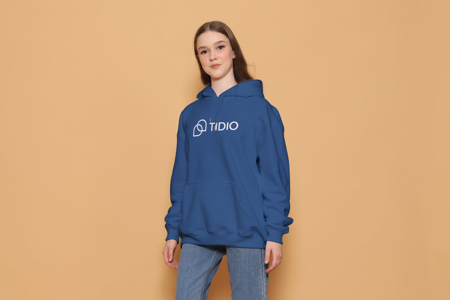 Blue Women Tidio Hoodie