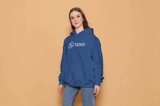 Blue Women Tidio Hoodie