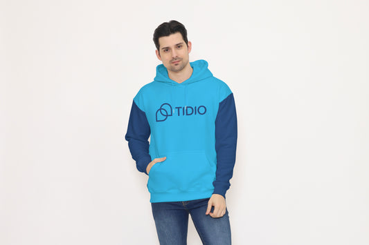 Blue Men Tidio Hoodie